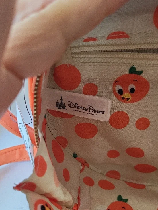 Disney Parks Exclusive Orange Bird Crossbody Bag NWT but Shopworn - Picture 14 of 15